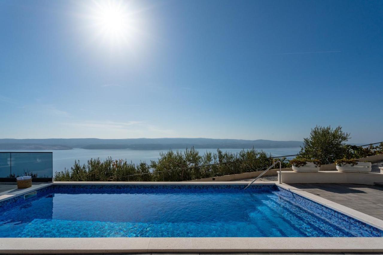Villa Dream With Private Pool, 2 Bedrooms With En-Suite Bathrooms, Sea View Omiš Екстериор снимка